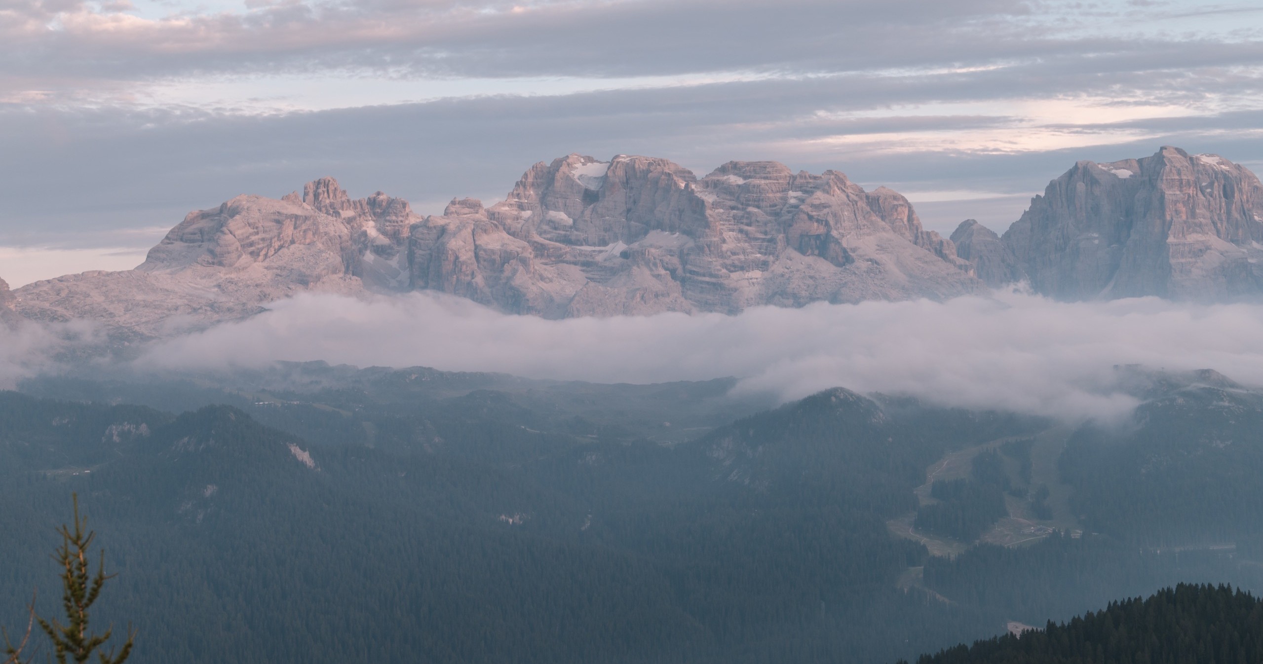 Un tramonto dolomitico